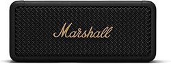 Marshall Emberton Portable Compact Wireless Speaker, Black/Brass