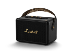 Marshall Kilburn II Bluetooth Wireless Water Resistant 20+ Hours 36W Portable Speaker, Black/Brass