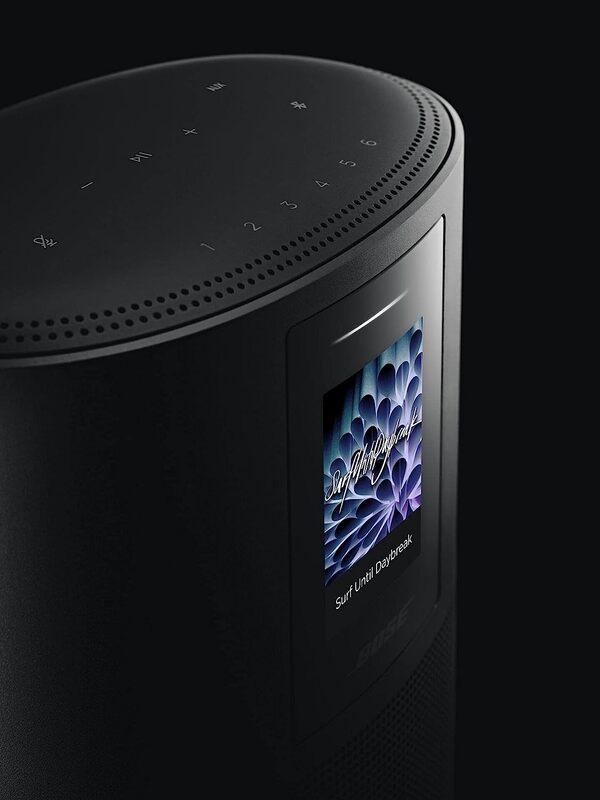 Bose Home Speaker 500: Smart Bluetooth Speaker with Alexa Voice Control Built-In, Triple Black