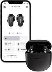 Bose QuietComfort Noise Cancelling Earbuds II True Wireless Earphones with Personalized Noise Cancellation & Sound, Triple Black