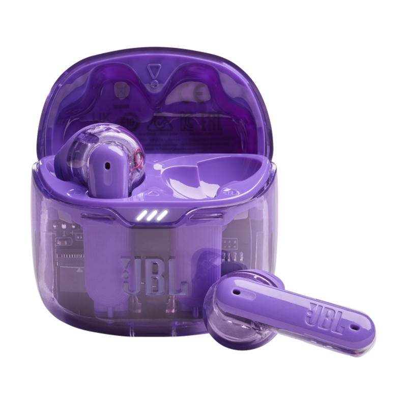 

JBL Tune Flex True wireless Noise Cancelling earbuds Ghost Edition, Purple