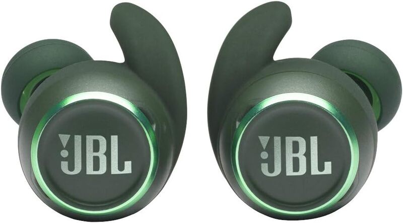JBL Reflect Mini NC Waterproof True Wireless In-ear Noise Cancelling Sport Headphones, Up To 21 Hours of Playback, Green