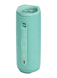 JBL Flip 6 Water Resistant Portable Bluetooth Speaker, JBLFLIP6TEAL, Teal