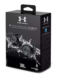 JBL Under Armour Flash X True Wireless In-Ear Earbuds, Black