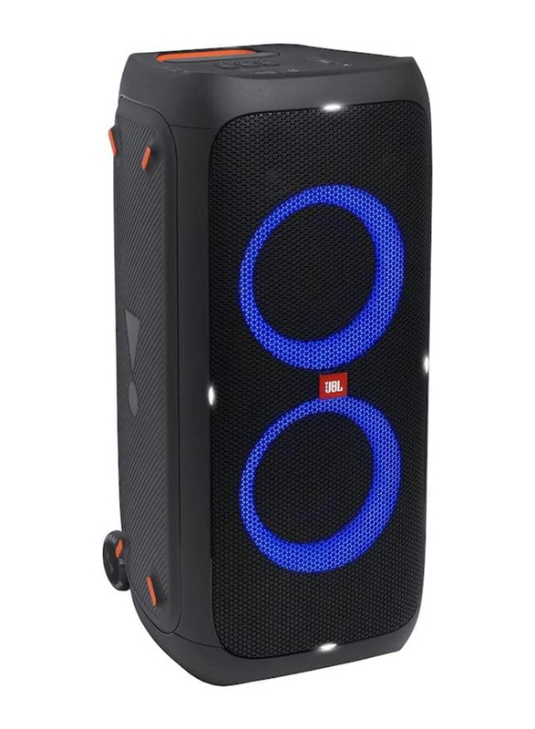 JBL Party Box 310 Splashproof Portable Bluetooth Speaker, Black