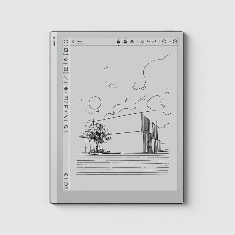 10.3" BOOX Go 10.3 ePaper Notepad E Ink Tablet 4G+64G 300 PPI B/W