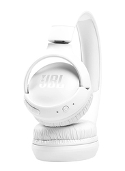 JBL Tune 510BT Wireless Over-Ear Headphones, White
