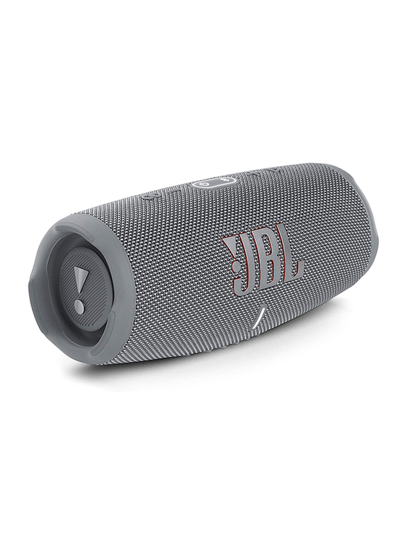 JBL Charge 5 Waterproof Portable Bluetooth Speaker with Powerbank, Grey