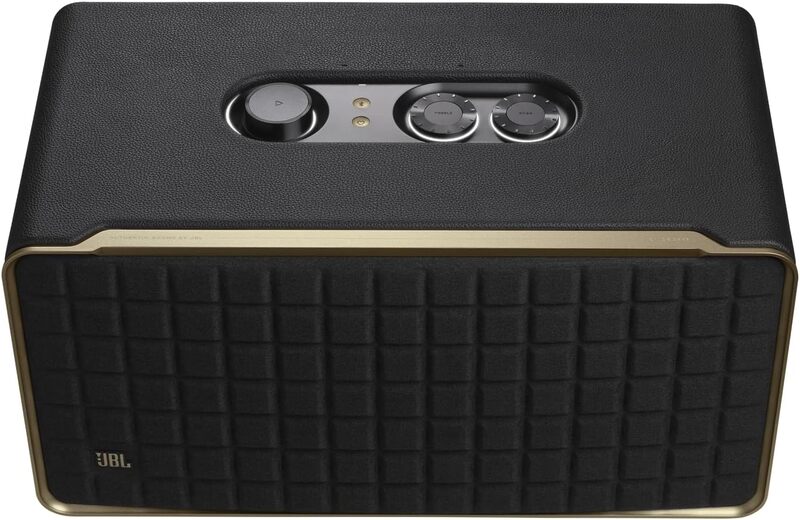 JBL AUTHENTICS 500 Hi-fidelity smart home speaker with Wi-Fi, Bluetooth and Voice Assistants with retro design