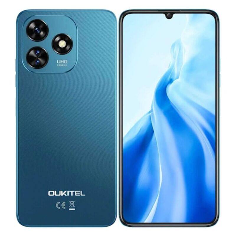 

Oukitel C51 Dual SIM Smartphone, 8GB RAM (Expandable to 16GB), 256GB Storage, 4G LTE, Elemental Blue