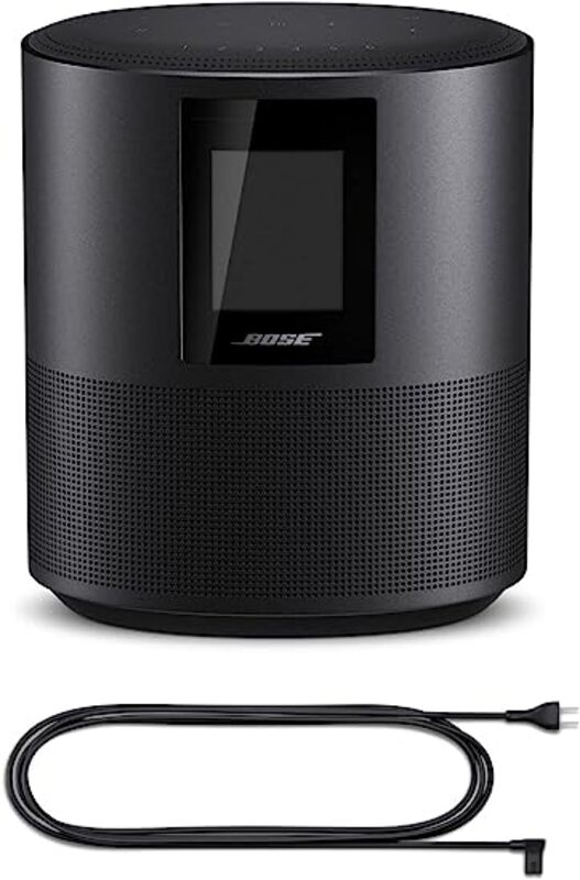 Bose Home Speaker 500: Smart Bluetooth Speaker with Alexa Voice Control Built-In, Triple Black