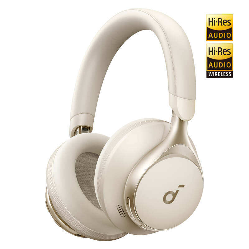 

Anker Soundcore Space One Active Noise Cancelling Headphones, Latte Cream