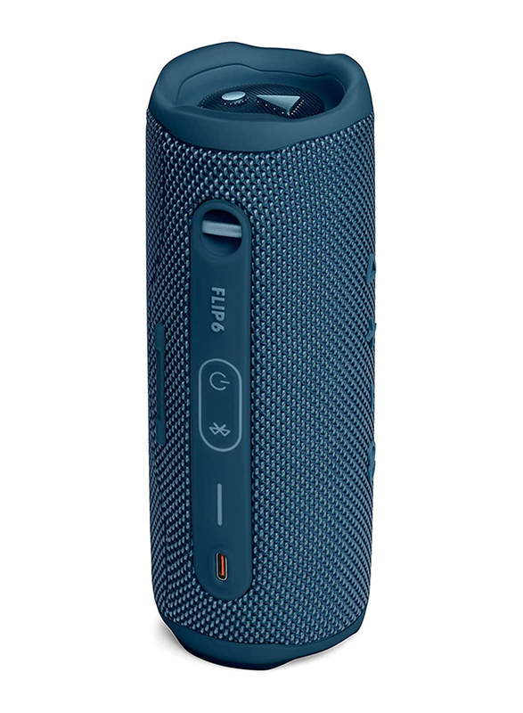 JBL Flip 6 Water Resistant Portable Bluetooth Speaker, JBLFLIP6BLU, Blue