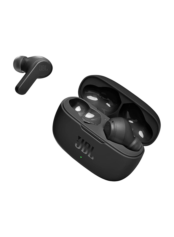 JBL Wave 200 True Wireless In-Ear Earbuds, Black