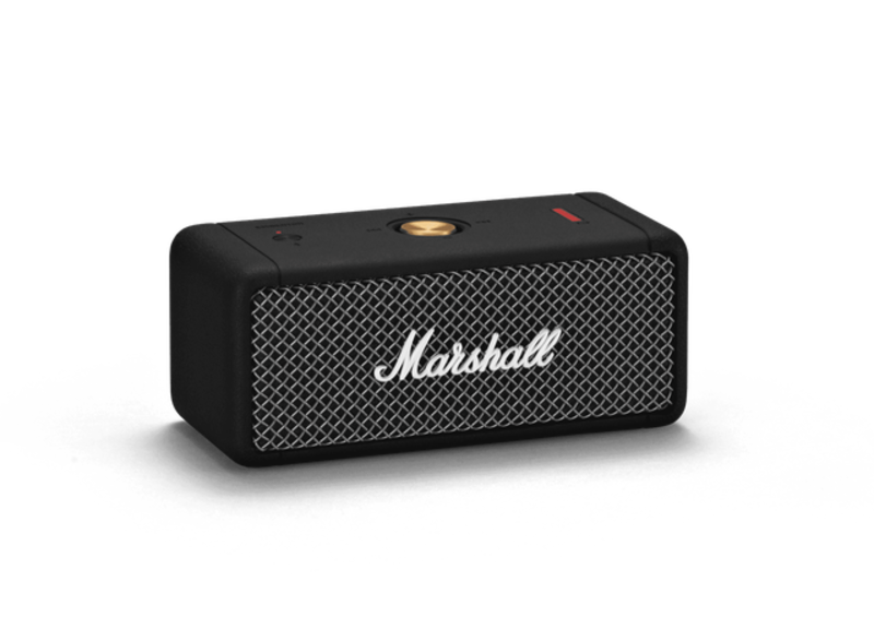 

Marshall Emberton Portable Compact Wireless Speaker, Black/Silver