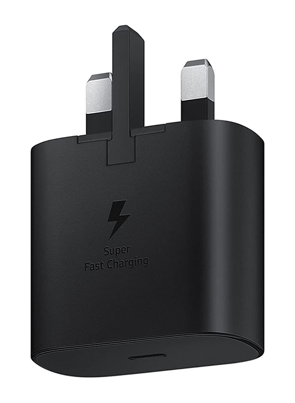Samsung 25W Super Fast Charging Travel Adapter, EP-TA800, Black