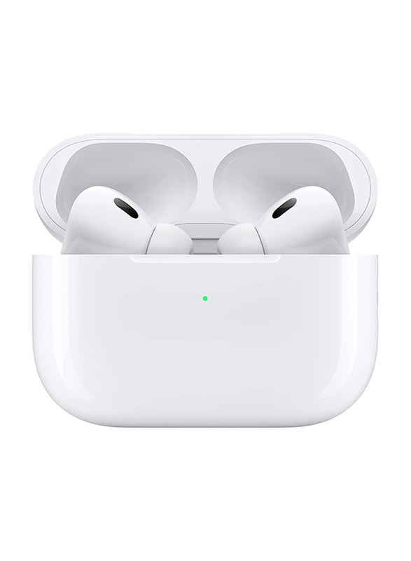 Apple AirPods Pro (2nd Generation) Wireless In-Ear Noise Cancelling Earphones with Wireless Charging Case, White