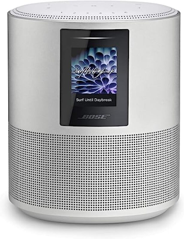 Bose Home Speaker 500: Smart Bluetooth Speaker with Alexa Voice Control Built-In, Luxe Silver