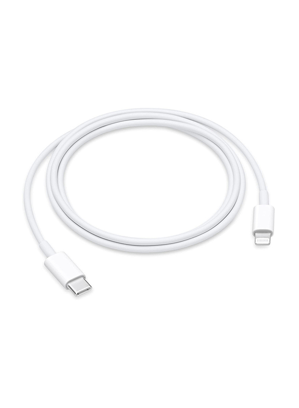 Apple 1-Meter Charging Cable, USB-C to Lightning for Apple Devices, White