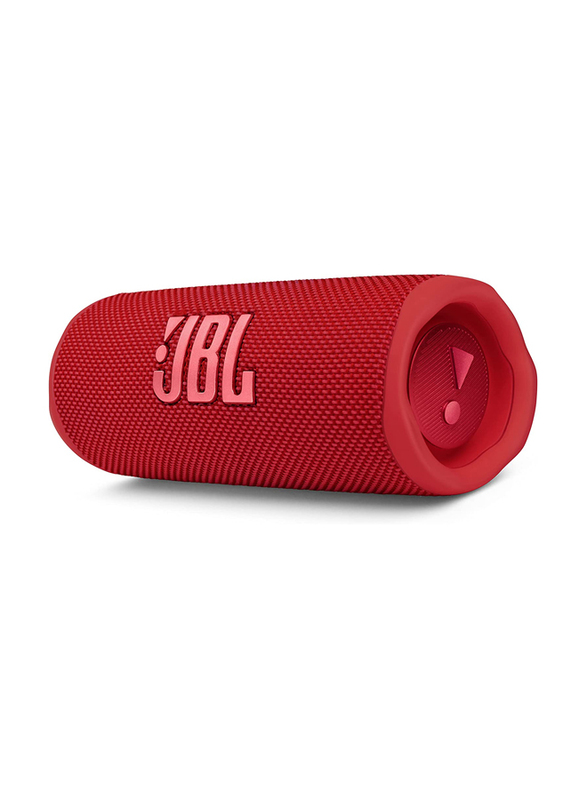 JBL Flip 6 Water Resistant Portable Bluetooth Speaker, JBLFLIP6RED, Red