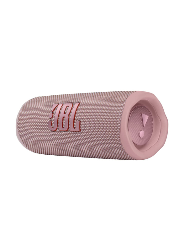 JBL Flip 6 Water Resistant Portable Bluetooth Speaker, JBLFLIP6PINK, Pink