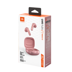 JBL Live Flex True Wireless Noise Cancelling Earbuds, Rose