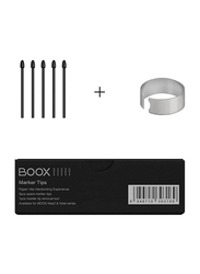BOOX Wacom Stylus Pen with Eraser Feature Function and Marker Pen Tips, Black