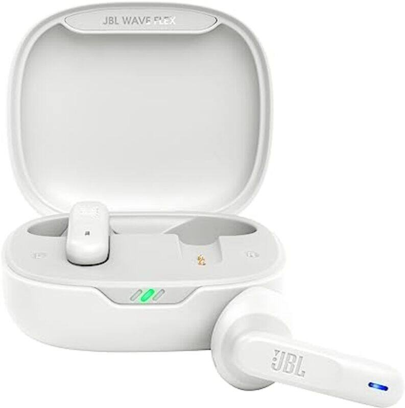 

JBL Wave Flex True Wireless Earbuds, White