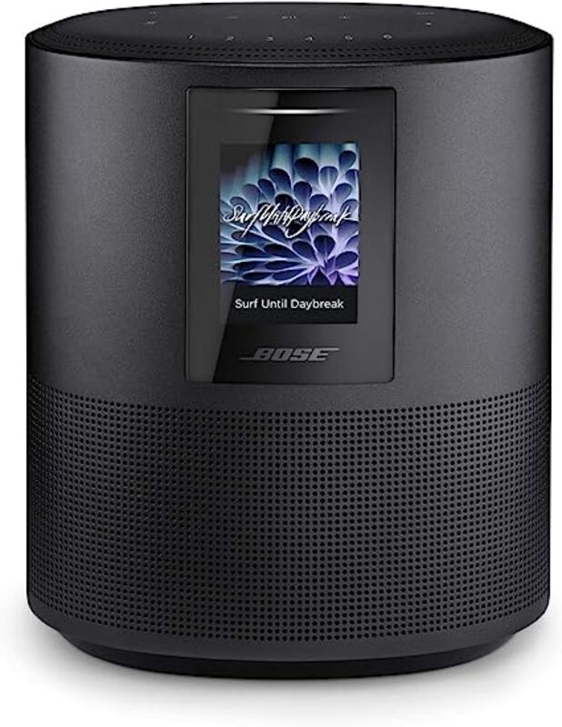 Bose Home Speaker 500: Smart Bluetooth Speaker with Alexa Voice Control Built-In, Triple Black