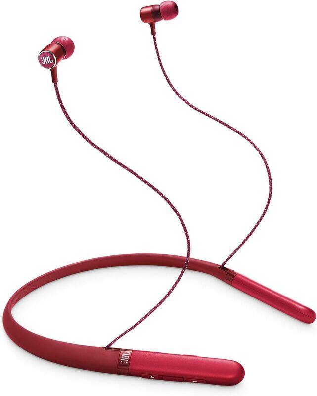 

JBL Wireless Live 200BT In-Ear Neckband Headphones, Red