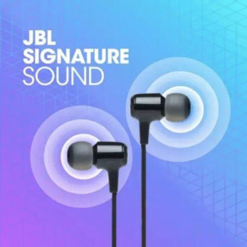 JBL Live 100BT Bluetooth In-Ear Headset, Black