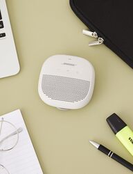 Bose SoundLink Micro, Portable Outdoor Waterproof Speaker with Wireless Bluetooth Connectivity, White Smoke