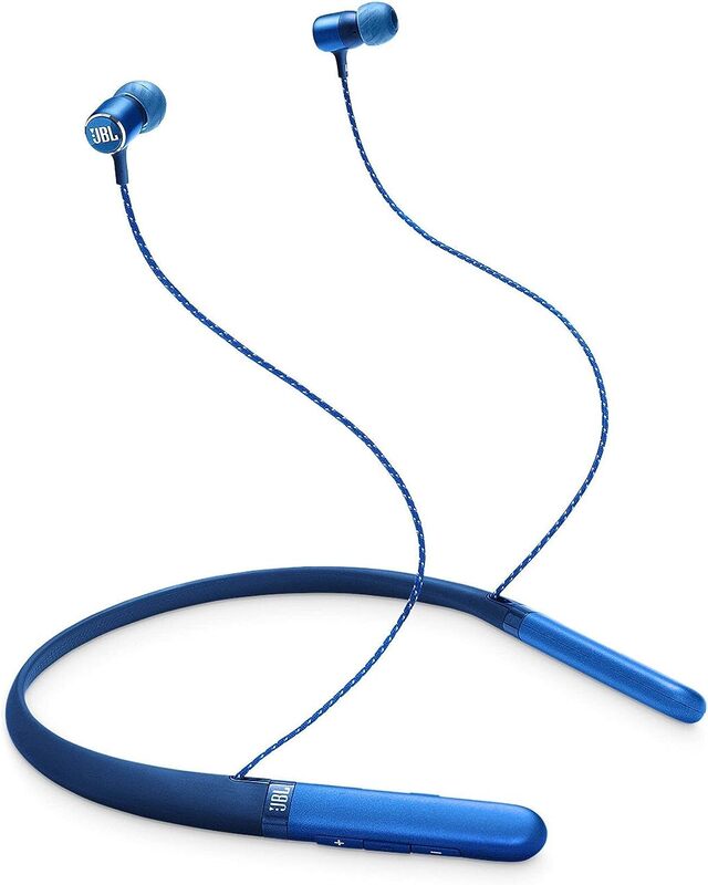 JBL Wireless Live 200BT In-Ear Neckband Headphones, Blue