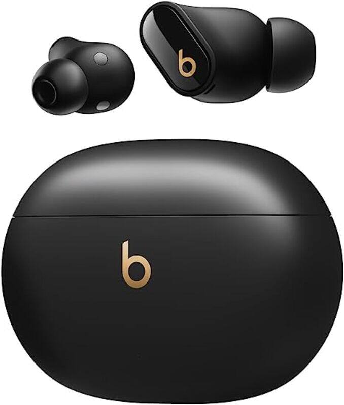 

Beats Studio Buds+ True Wireless Noise Cancelling Earbuds, Black/Gold