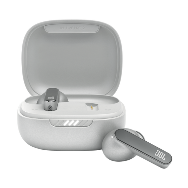 

JBL Live Pro 2 TWS Noise Cancelling Earbuds, Silver