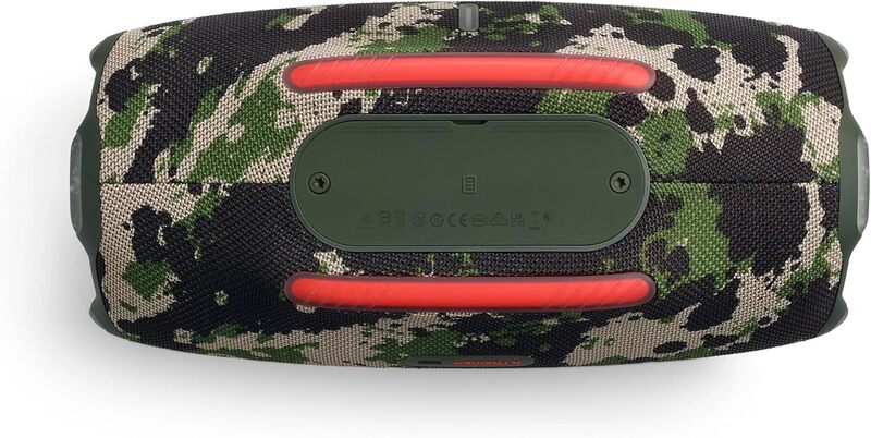 JBL Xtreme 4 Portable waterproof speaker with massive JBL Pro Sound and a convenient shoulder strap,camouflage- Squad