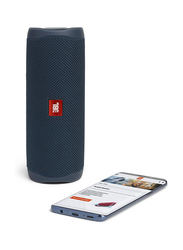 JBL Flip 5 IPX7 Water Resistant Portable Bluetooth Speaker, JBLFLIP5BLU, Blue