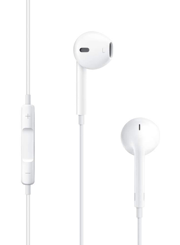 Apple Wired In-Ear EarPods with Lightning Connector, White