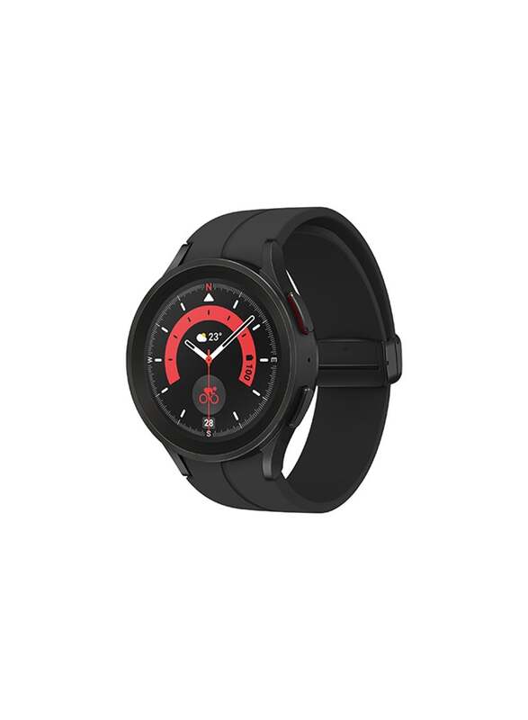 Samsung Galaxy Watch 5 Pro - 45mm Smartwatch with Music Storage, GPS, SM-R920NZKAMEA, Black