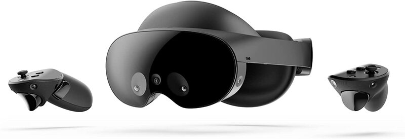 Meta Oculus Quest Pro System, Advanced VR LCD Display, 256GB Storage, Black