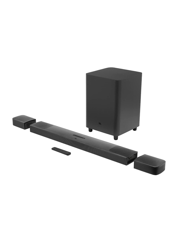 JBL 9.1 True Wireless Surround Soundbar with Wireless Subwoofer, Black