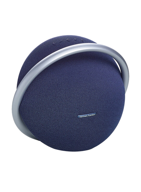 Harman Kardon Onyx Studio 8 Portable Bluetooth Speaker Built-In Dual Mic, Blue