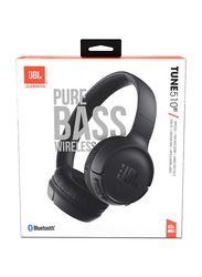 JBL Tune 510BT Wireless Over-Ear Headphones, Black