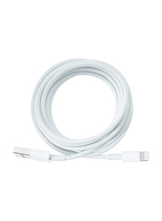 Apple 2-Meter Charging Cable, Lightning to USB Type-A for Apple Devices, White