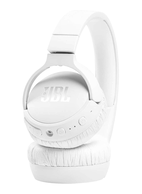 JBL Tune 660NC Wireless Bluetooth On-Ear Headphones, White