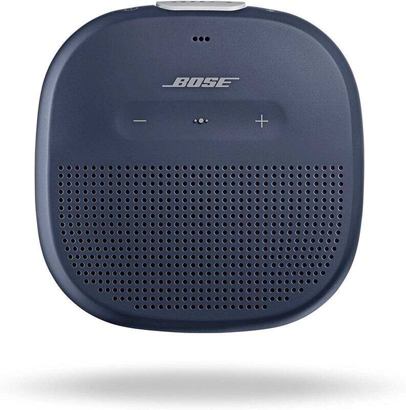 

Bose SoundLink Micro, Portable Outdoor Waterproof Speaker with Wireless Bluetooth Connectivity, Midnight Blue