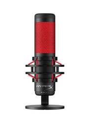 HyperX QuadCast Standalone Gaming Microphone, Red/Black