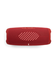 JBL Charge 5 Waterproof Portable Bluetooth Speaker with Powerbank, Red