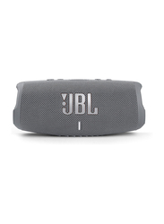 JBL Charge 5 Waterproof Portable Bluetooth Speaker with Powerbank, Grey