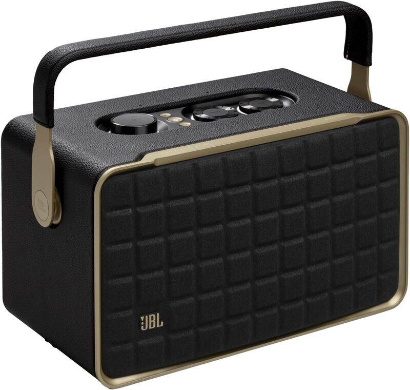 

JBL AUTHENTICS 300 Smart home speaker with Wi-Fi, Bluetooth and Voice Assistants with retro design